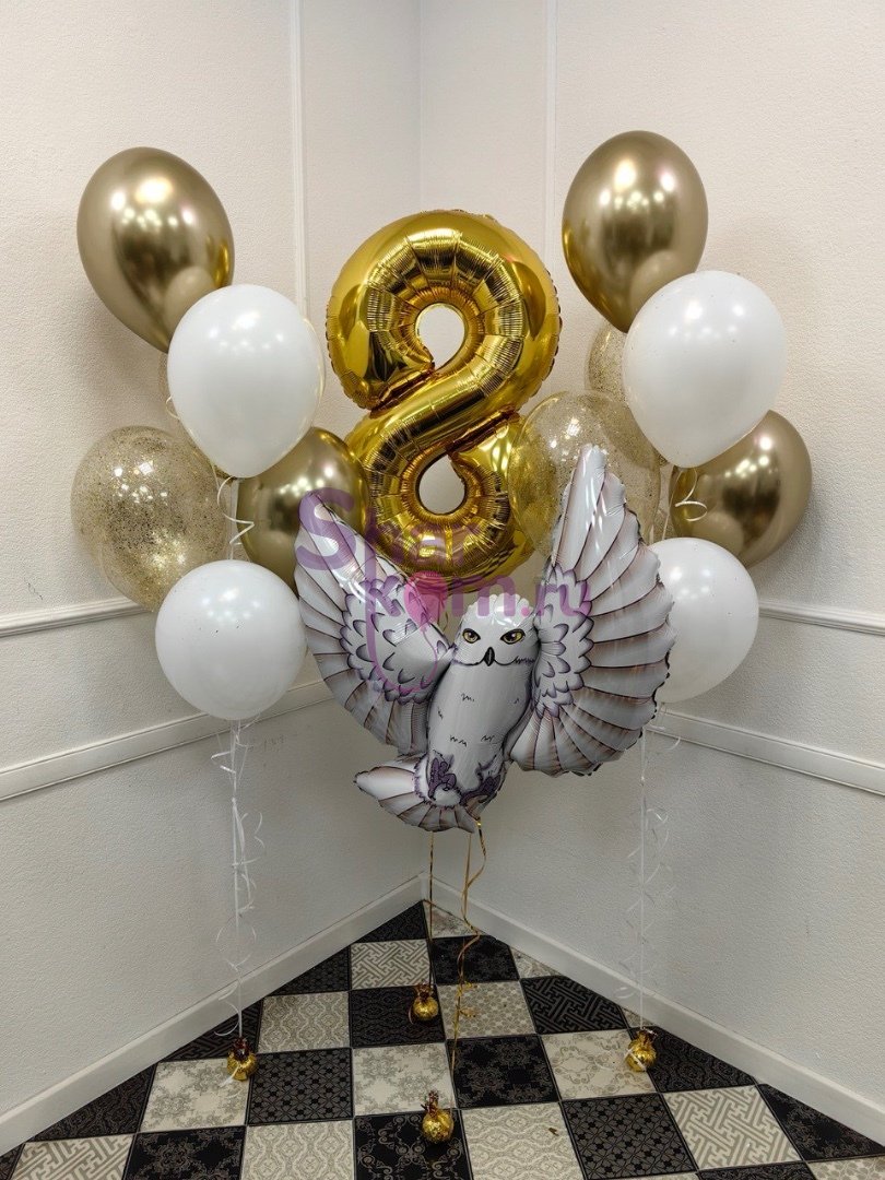 Композиция из шаров "Букля на 8 лет"