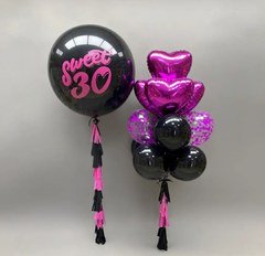 Композиция из шаров "Сладкие 30 лет"
