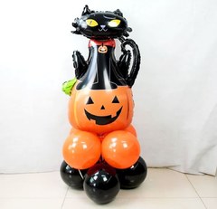 Стойка настольная "Кошка на тыкве"