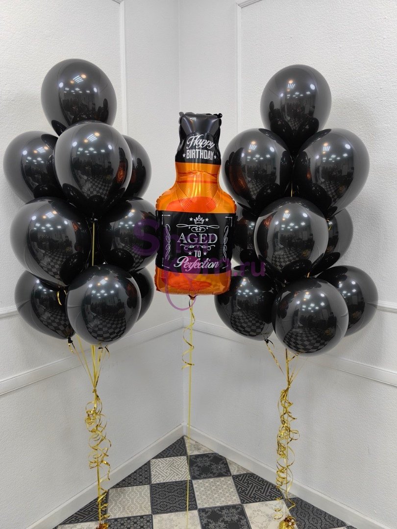 Композиция из шаров "Виски" - 2