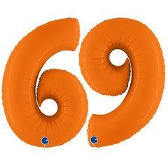 "Цифра 6/9" Оранжевая