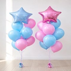 Композиция из шаров "Близнецы 2"