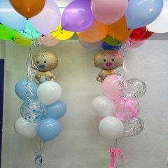 Композиция из шаров "Двойня"