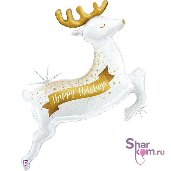 Фигура "Олень с надписью" Голография, 122 см.