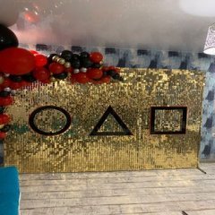 Фотозона "Золотой занавес"