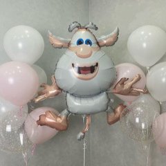 Композиция из шаров "Буба для девочки"