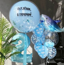 Композиция из шаров 