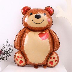 Фигура "Мишка с сердцем", 84 см.