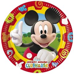 Тарелки бум "Клуб Микки Мауса (Mickey Mouse Clubhouse)" 10шт
