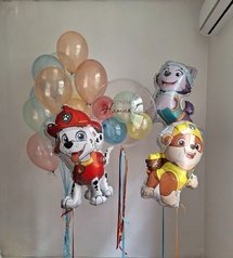 Композиция из шаров 