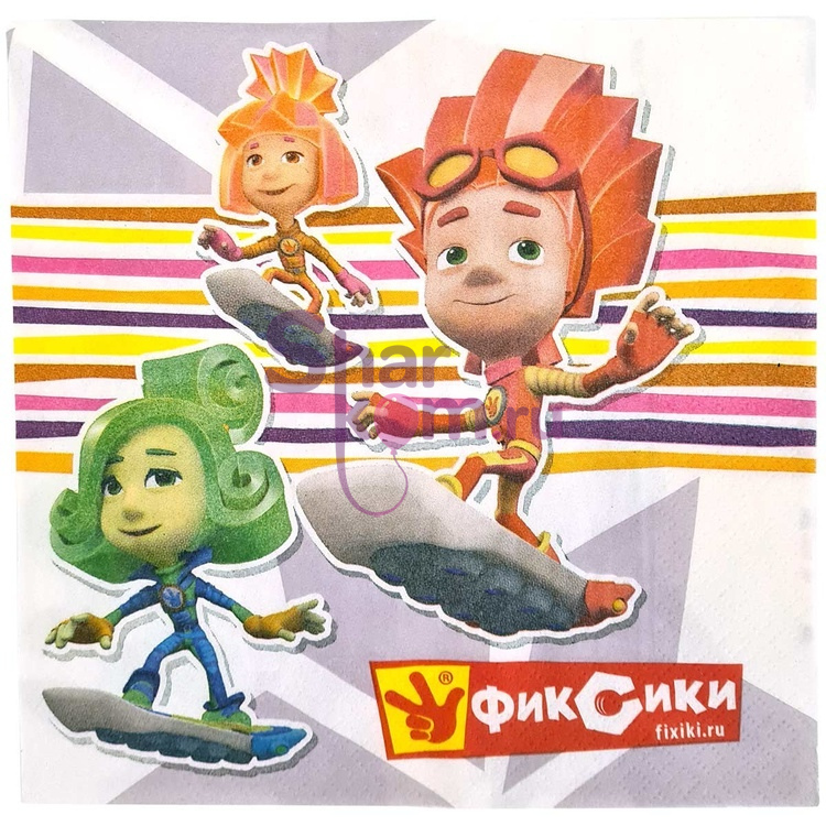 Салфетки "Фиксики.Друзья" 16шт