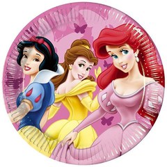 Тарелки "Принцессы с бабочками" 8шт