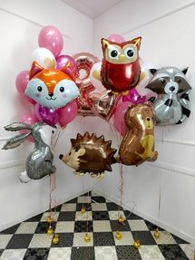 Композиция из шаров 