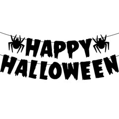 Гирлянда "Счастливого Хеллоуина" (Happy Halloween), 500см