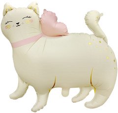 Фольгированная фигура "Кошечка с бантом"
