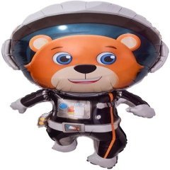 Шар Фигура "Медвежонок Космонавт"