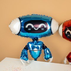 Шар  Фигура "Робот" Синий