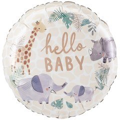 Фольгированный шар "Привет Малыш" (HELLO BABY)
