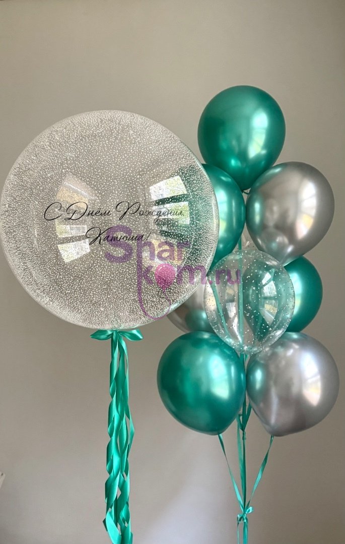 Композиция из шаров "Мерцание"