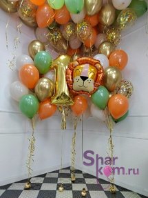 Композиция из шаров 