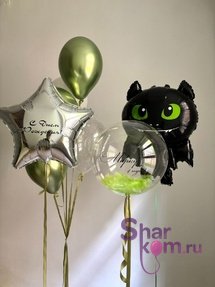 Композиция из шаров 
