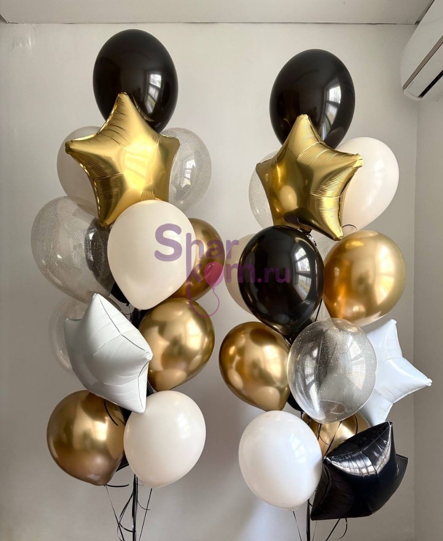 Фонтаны из шаров "Звездный день"