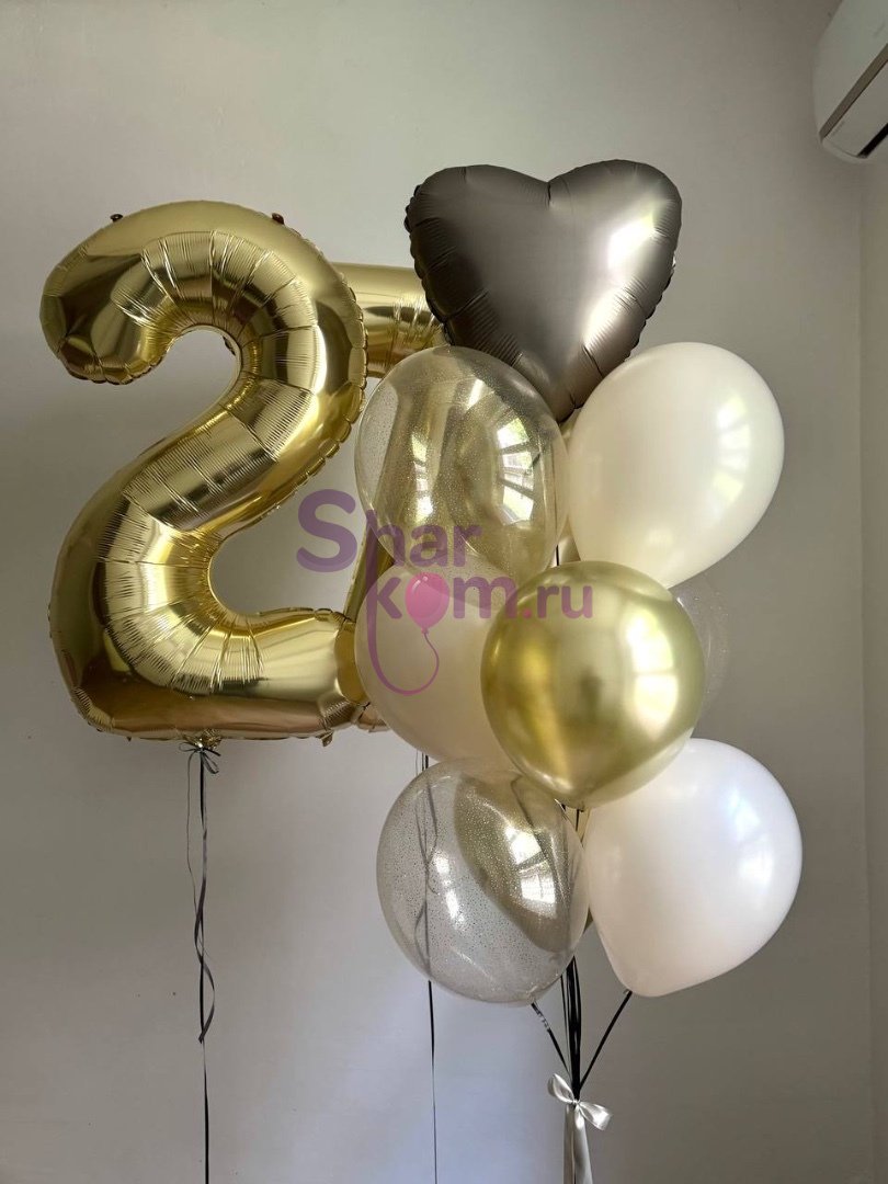 Композиция из шаров "Твои 27"