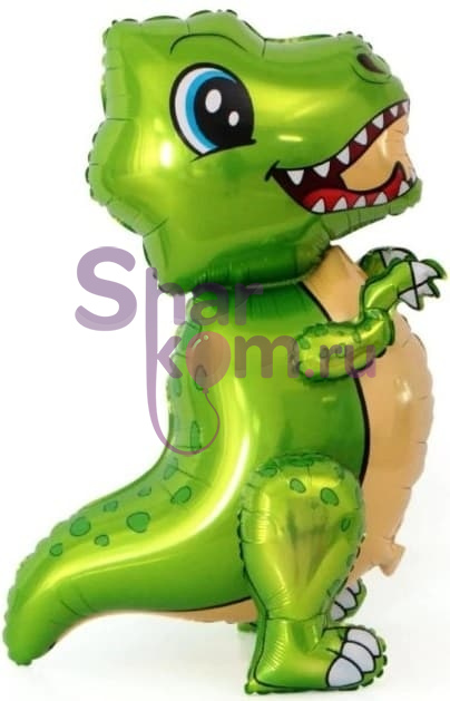 Ходячая фигура "Маленький динозавр" зеленый 76 см