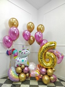Композиция из шаров 