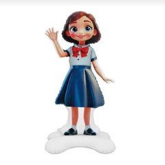 Шар на стойке "Ученица" 153см