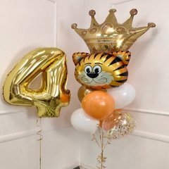 Композиция из шаров "Тигр - царь"