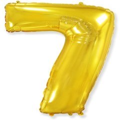"Цифра 7" золотая