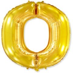 "Цифра 0" золотая