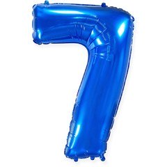 "Цифра 7" синяя