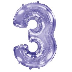 "Цифра 3" сиреневая