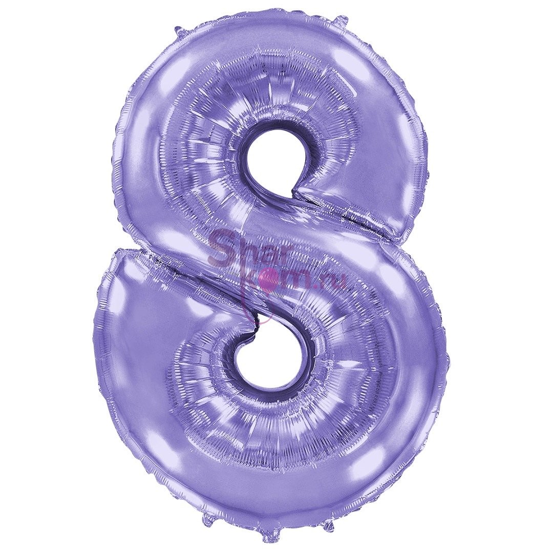 "Цифра 8" сиреневая