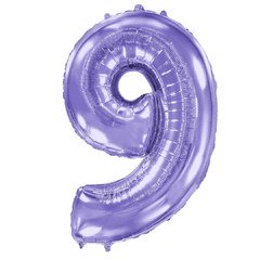"Цифра 9" сиреневая