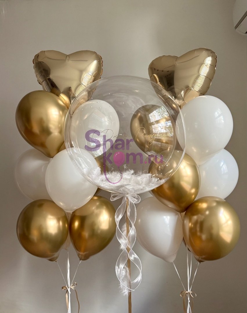 Композиция из шаров "Для божественной"