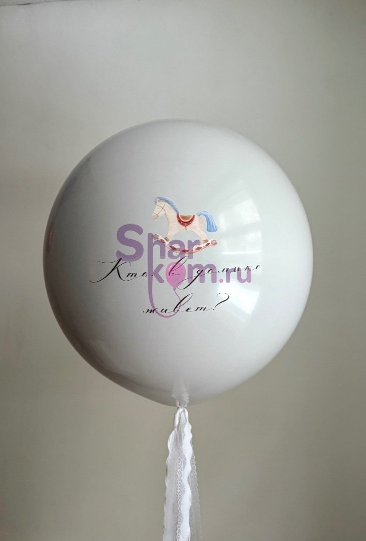 Большой шар "Кто в домике живет?"