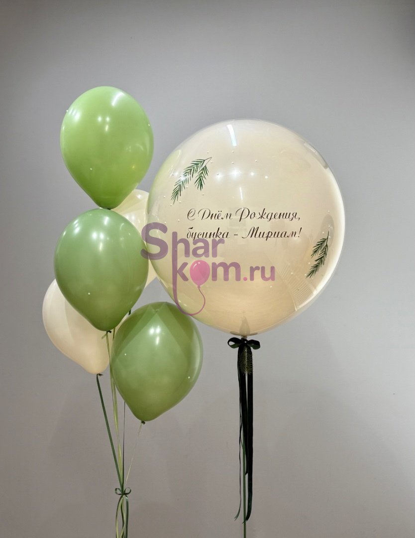 Композиция из шаров "Веточка"