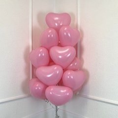 Латексные сердца "Розовые"