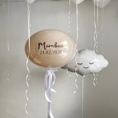Композиция из шаров «Бежевое счастье»