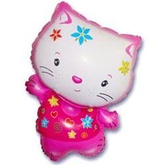 Фигура "Котенок в цветах"