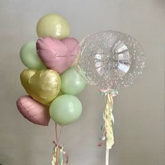 Композиция из шаров «Нежный зефир»