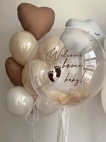 Композиция из шаров «Нюдовая выписка»
