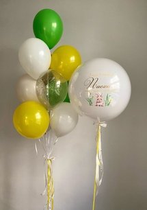 Композиция из шаров «День Пасхи»