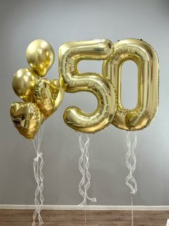 Композиция из шаров «Вместе 50 лет»