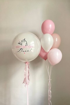 Композиция из шаров «Мемная нежность»
