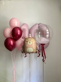 Композиция из шаров «Ты номер один»