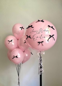 Композиция из шаров «Розовое настроение»